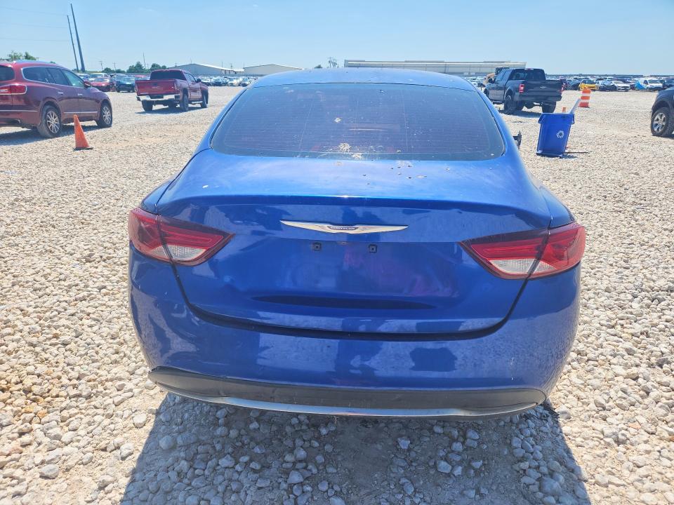 2016 Chrysler 200 VIN 1C3CCCAB3GN104196 COPART salvage auction — SIDE, Tx - Bonded Title - Salvage, sold $425 on 2026-07-02 (photo 6)