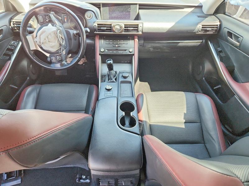 2018 Lexus Is VIN JTHBA1D20J5067076 COPART salvage auction — FRONT END, Ut - Salvage Certificate, sold $2,400 on 2026-07-28 (photo 8)