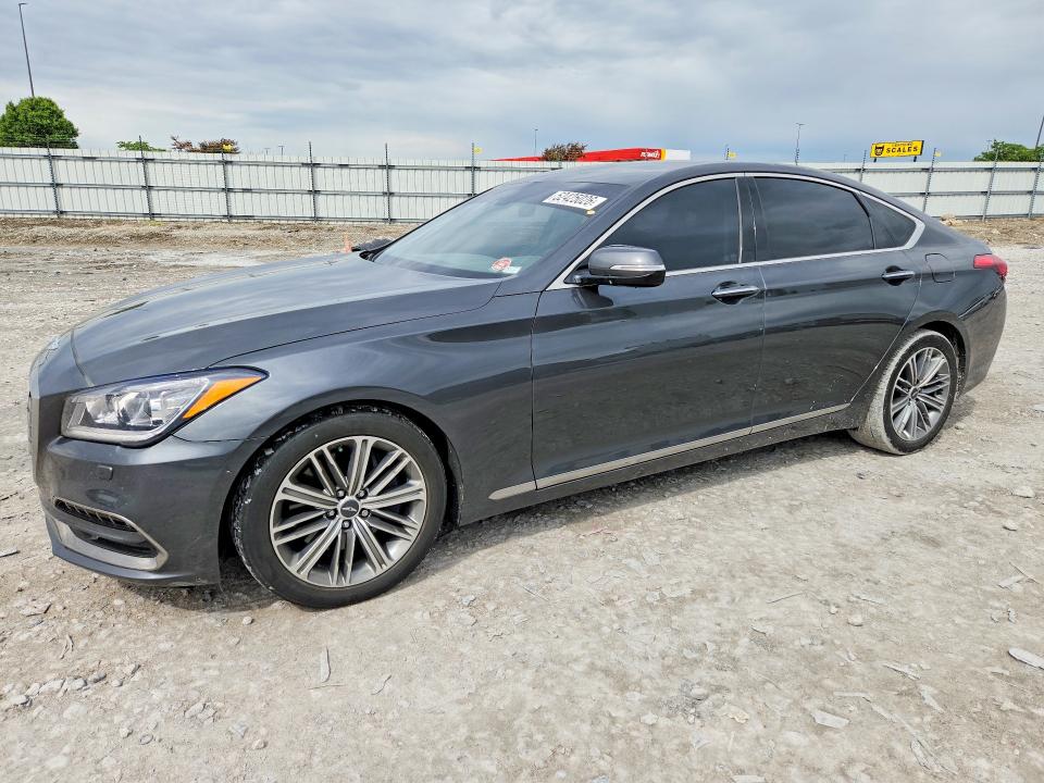 2019 Genesis VIN KMHGN4JE3KU299394 COPART salvage auction — SIDE, WV - SALVAGE CERTIFICATE, sold $1,000 on 2026-07-29 (photo 1)