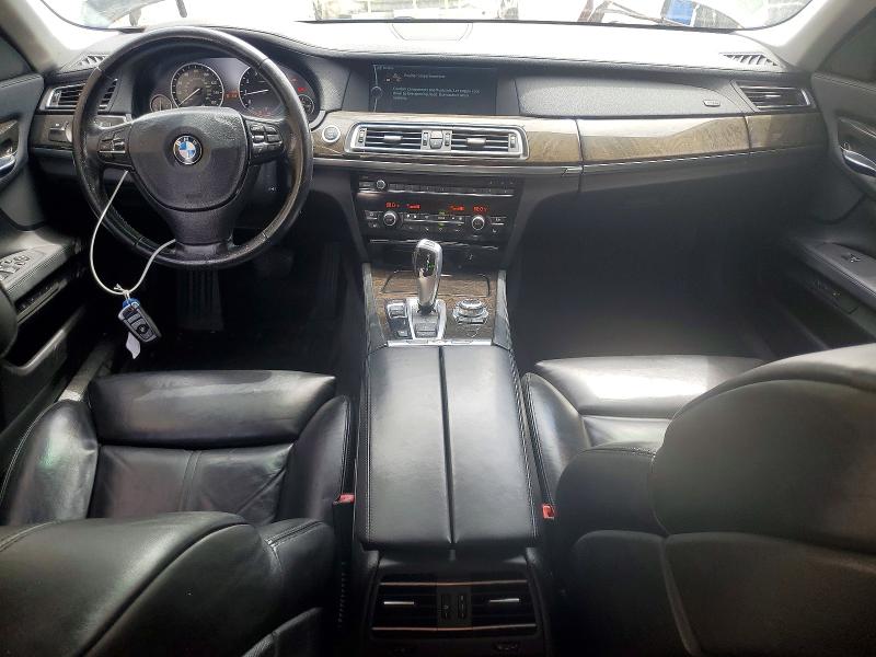 2011 BMW 7er VIN WBAKB8C55BCY66204 COPART salvage auction — REAR END, Tx - Salvage Vehicle Title, sold $1,150 on 2026-07-27 (photo 8)