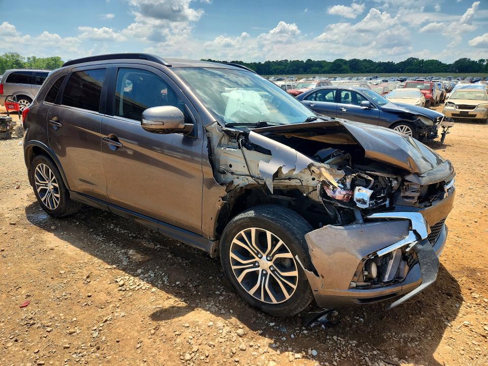 2018 Mitsubishi Outlander VIN JA4AP4AW4JZ011875 COPART salvage auction — FRONT END, AL - CERT OF TITLE-SALVAGE TITLE, sold $2,550 on 2026-07-08 (photo 4)