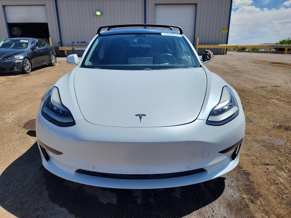 2018 Tesla Model 3 VIN 5YJ3E1EB5JF085340 COPART salvage auction — SIDE, Nm - Cert Of Title-Salvage, sold $6,200 on 2026-07-16 (photo 5)