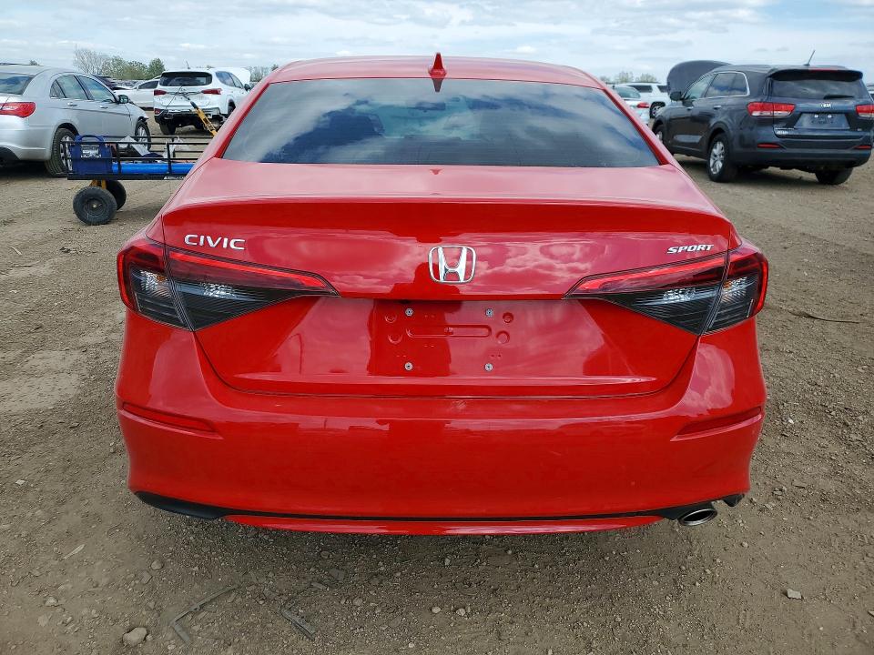 2024 Honda VIN 2HGFE2F5XRH550049 COPART salvage auction — SIDE, Il - Salvage Certificate, sold $10,400 on 2026-07-30 (photo 6)