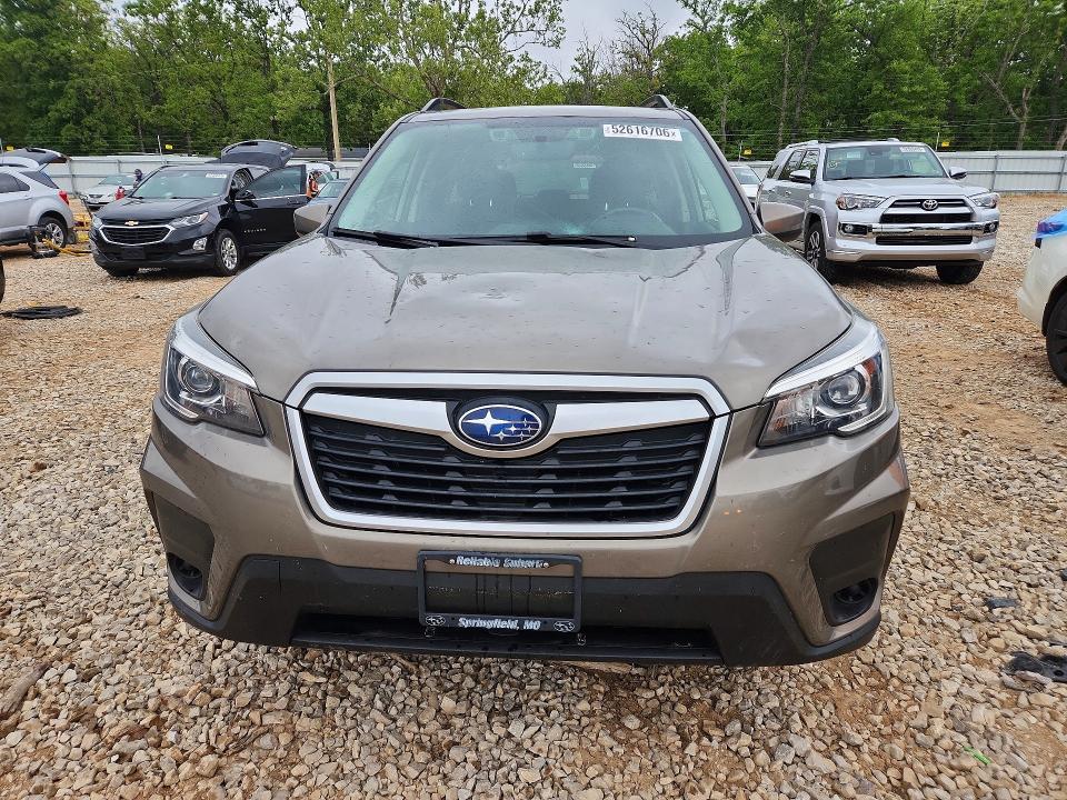2020 Subaru Forester VIN JF2SKAJC5LH405926 COPART salvage auction — HAIL, Id - Salvage Certificate Of Title, sold $3,250 on 2026-07-28 (photo 5)