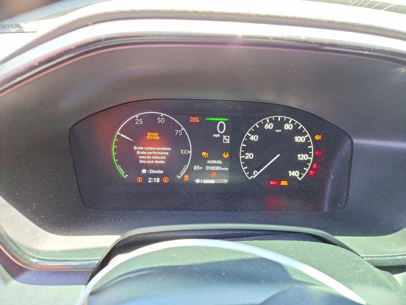 2024 Honda Cr-v VIN 7FARS6H85RE070109 COPART salvage auction — FRONT END, Fl - Cert Of Title Slvg Rebuildable, sold $11,500 on 2026-07-06 (photo 9)