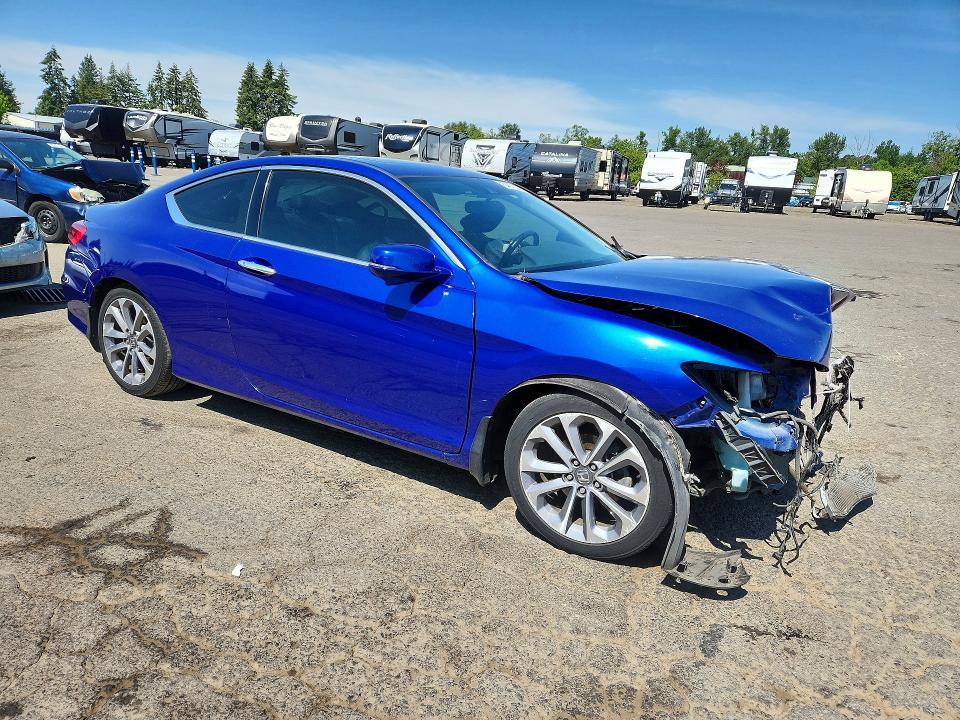 2014 Honda Accord VIN 1HGCT2B85EA005748 COPART salvage auction — FRONT END, Or - Salvage Title Certificate, sold $575 on 2026-07-27 (photo 4)