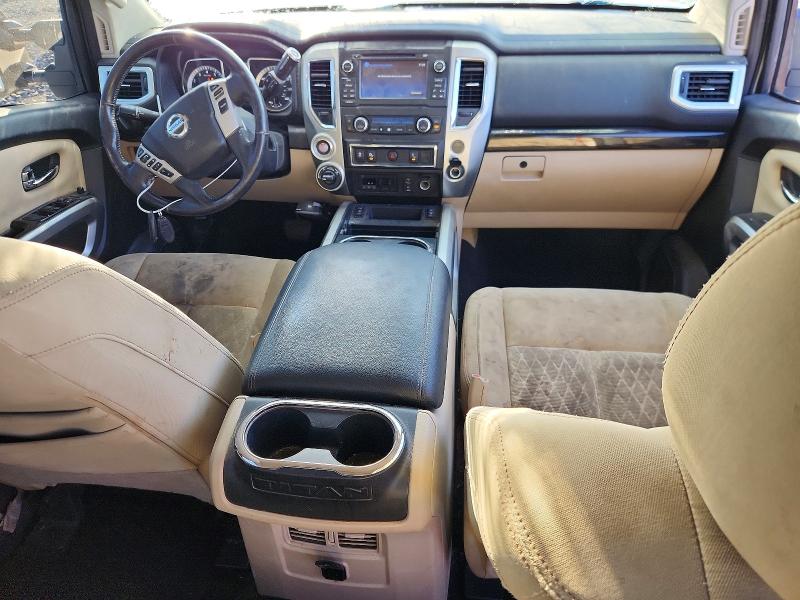 2018 Nissan TITAN VIN 1N6AA1E52JN546649 COPART salvage auction — HAIL, Mo - Salvage Certificate Of Title, sold $6,200 on 2026-08-03 (photo 8)