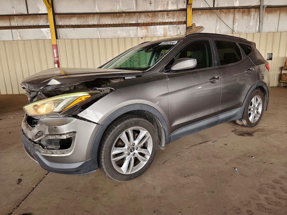 2013 Hyundai VIN 5XYZU3LA1DG084184 COPART salvage auction — FRONT END, Az - Cert Of Title - Salvage, sold $1,400 on 2026-07-20 (photo 1)