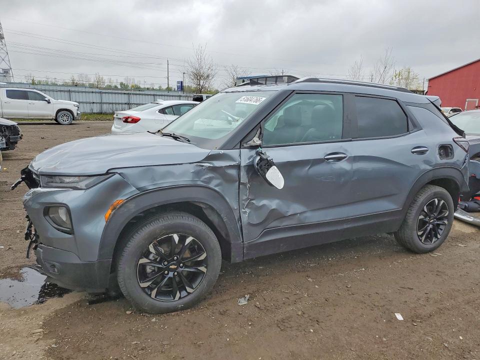 2022 Chevrolet Trailblazer VIN KL79MRSL5NB046956 COPART salvage auction — ROLLOVER, On - Permit Salvage, sold $1,500 on 2026-07-07 (photo 1)