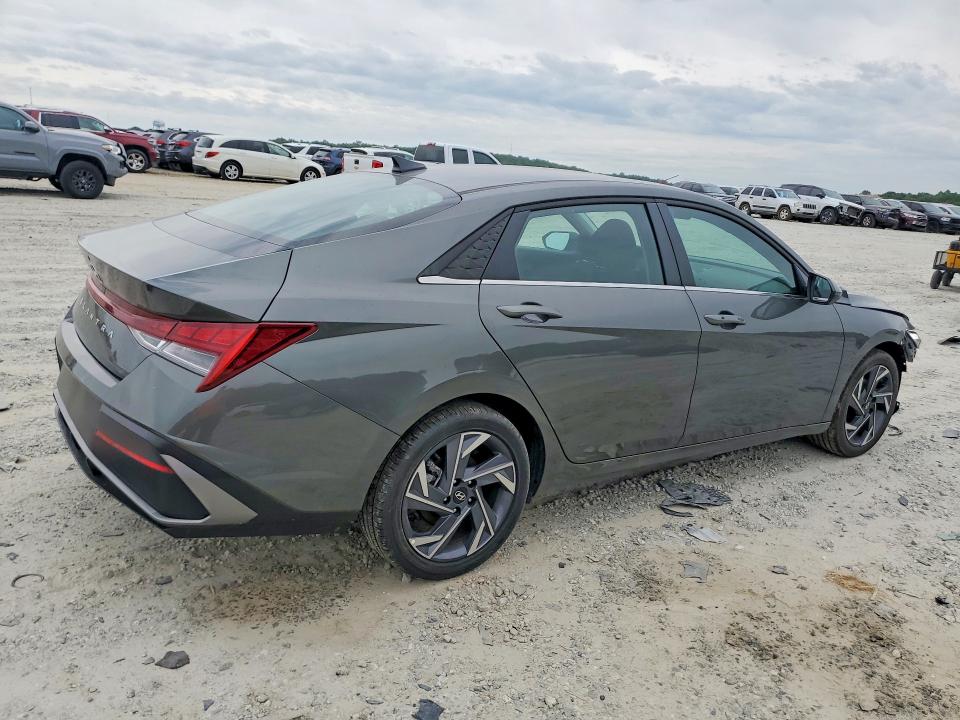 2025 Hyundai Elantra VIN KMHLS4DG3SU038044 COPART salvage auction — FRONT END, Oh - Certificate Of Title (P), sold $7,300 on 2026-07-29 (photo 3)