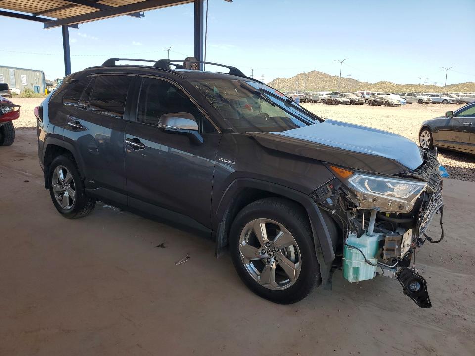 2020 Toyota Rav 4 VIN JTMD6RFV5LD501129 COPART salvage auction — FRONT END, Az - Cert Of Title - Salvage, sold $13,000 on 2026-07-14 (photo 4)