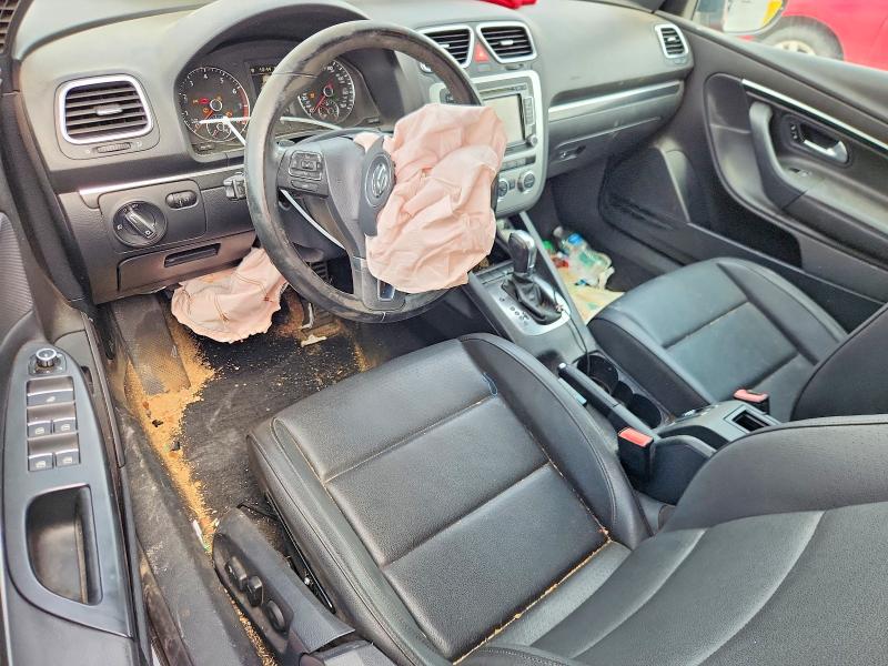 2013 Volkswagen Eos VIN WVWBW8AH5DV006928 COPART salvage auction — FRONT END, Tx - Salvage Vehicle Title, sold $250 on 2026-07-21 (photo 8)