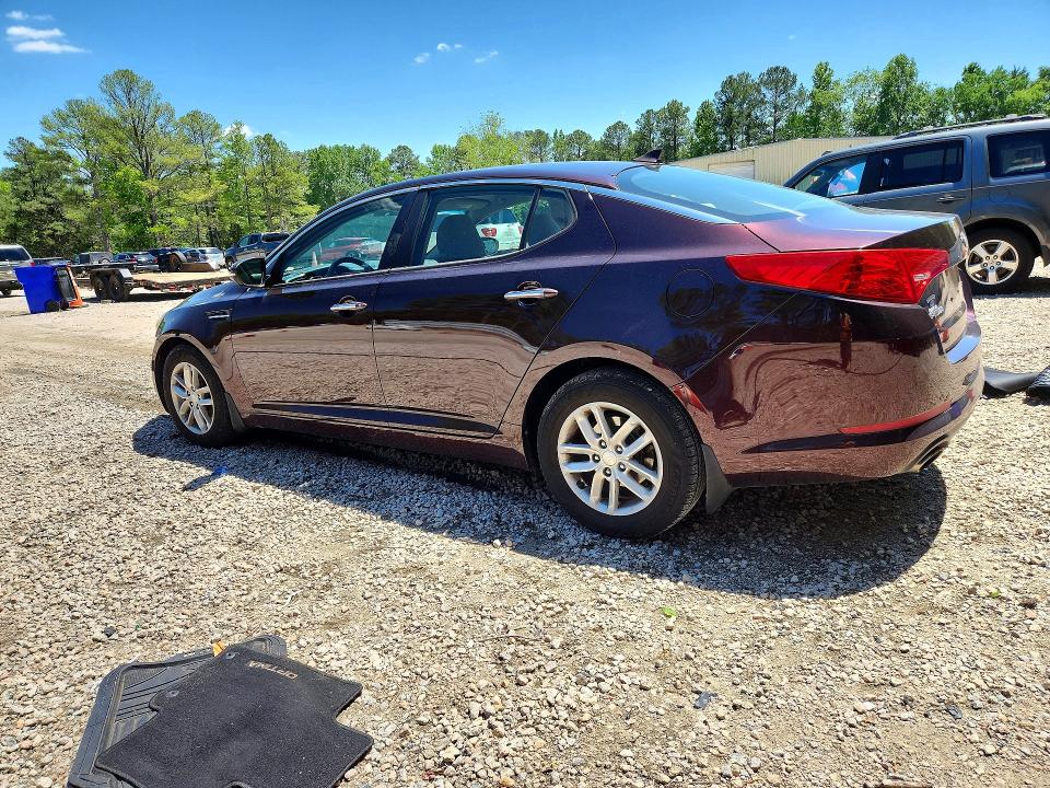 2013 Kia VIN 5XXGM4A72DG258952 COPART salvage auction — MINOR DENT/SCRATCHES, NC - SALVAGE CERTIFICATE OF TITLE, sold $850 on 2026-07-24 (photo 2)