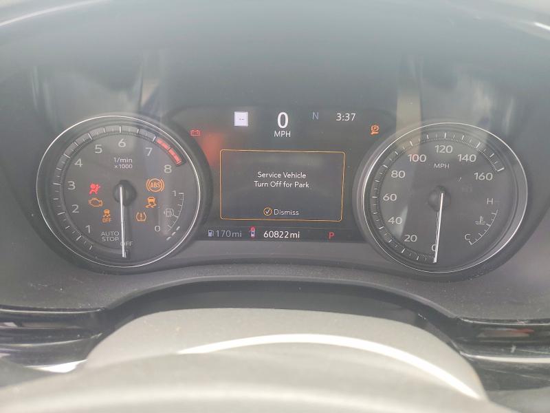 2021 Cadillac VIN 1GYKPCRS1MZ197024 COPART salvage auction — FRONT END, Ok - Cert Of Title-Salvage, sold $7,100 on 2026-07-15 (photo 9)