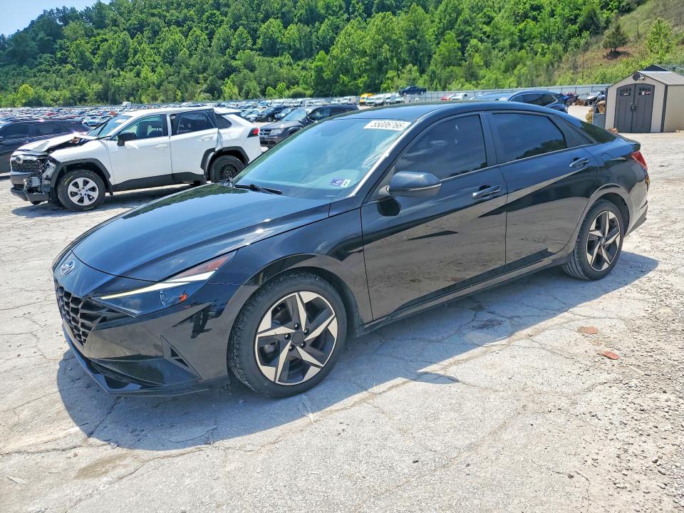 2023 Hyundai Elantra VIN KMHLS4AG3PU459970 COPART salvage auction — FRONT END, Wv - Salvage Certificate, sold $5,900 on 2026-07-16 (photo 1)
