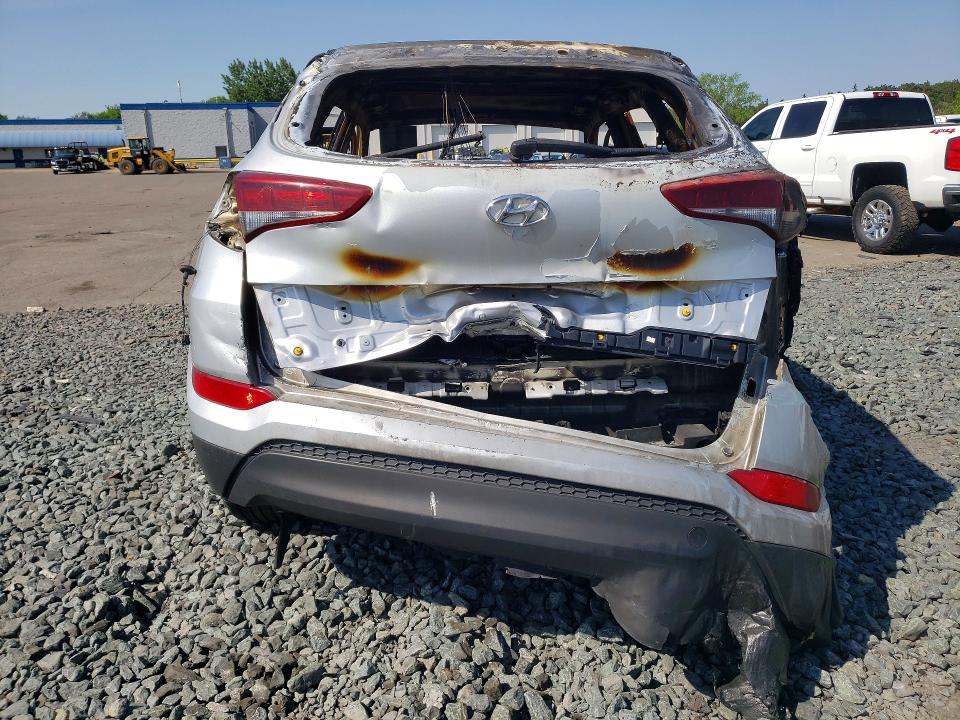 2018 Hyundai Tucson VIN KM8J3CA43JU766972 COPART salvage auction — BURN, Mn - Parts Vehicle Bill Of Sale, sold $250 on 2026-07-30 (photo 6)