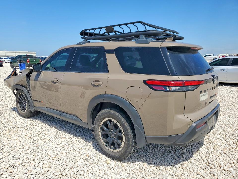 2023 Nissan Pathfinder VIN 5N1DR3BD3PC249423 COPART salvage auction — FRONT END, Tx - Salvage Vehicle Title, sold $5,500 on 2026-07-09 (photo 2)