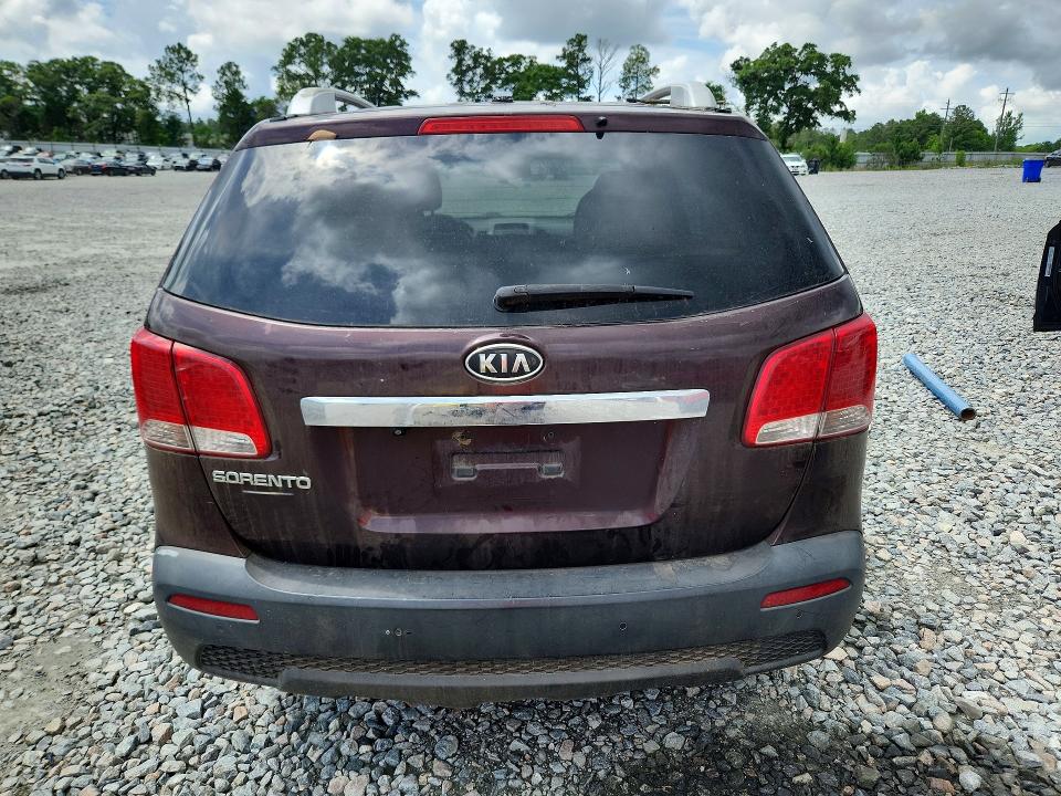 2011 Kia Sorento VIN 5XYKT4A11BG077553 COPART salvage auction — FRONT END, Ga - Cert Of Title-Salvage, sold $1,200 on 2026-07-30 (photo 6)