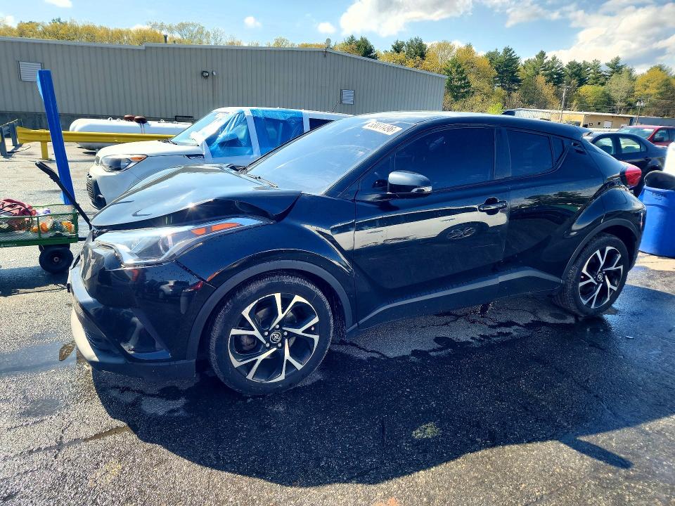 2019 Toyota C-hr VIN NMTKHMBX7KR096825 COPART salvage auction — FRONT END, RI - SALVAGE CERTIFICATE OF TITLE (P), sold $3,250 on 2026-07-28 (photo 1)