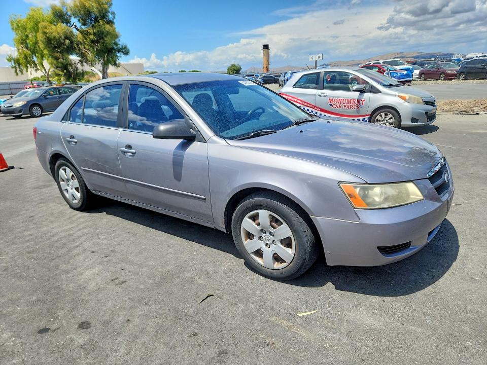 2008 Hyundai Sonata VIN 5NPET46C88H362355 COPART salvage auction — REAR END, Ca - Salvage Certificate, sold $450 on 2026-07-08 (photo 4)