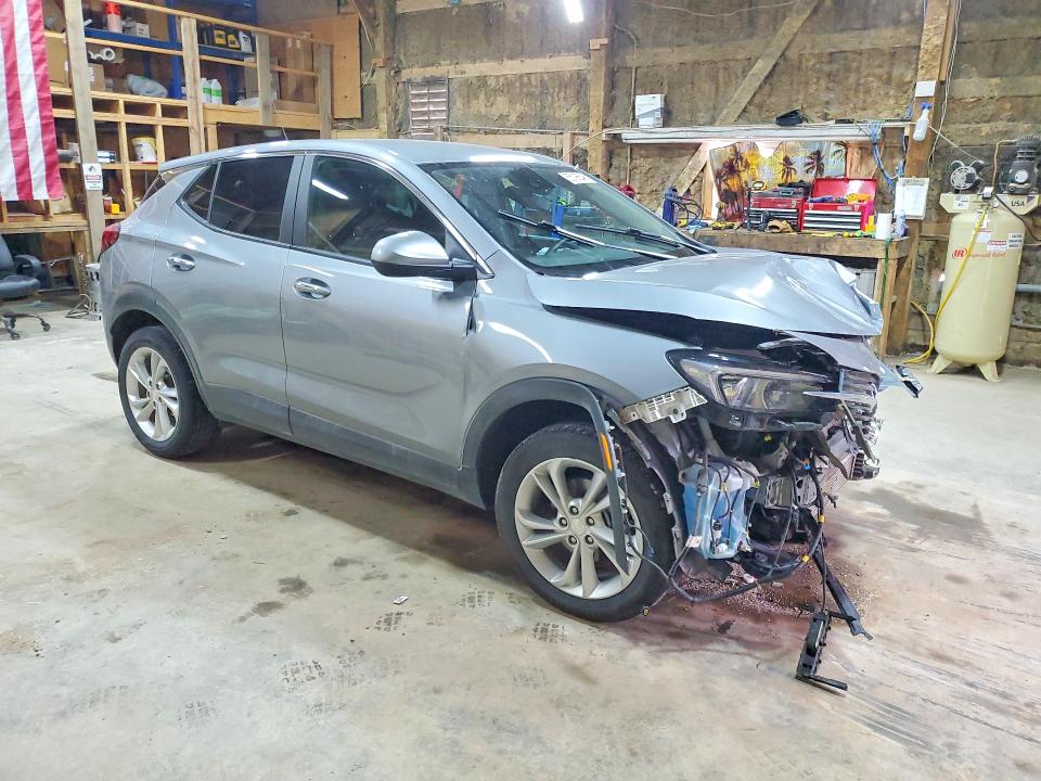 2023 Buick Encore VIN KL4MMCSL6PB047847 COPART salvage auction — FRONT END, Id - Salvage Certificate Of Title, sold $1,000 on 2026-07-28 (photo 4)