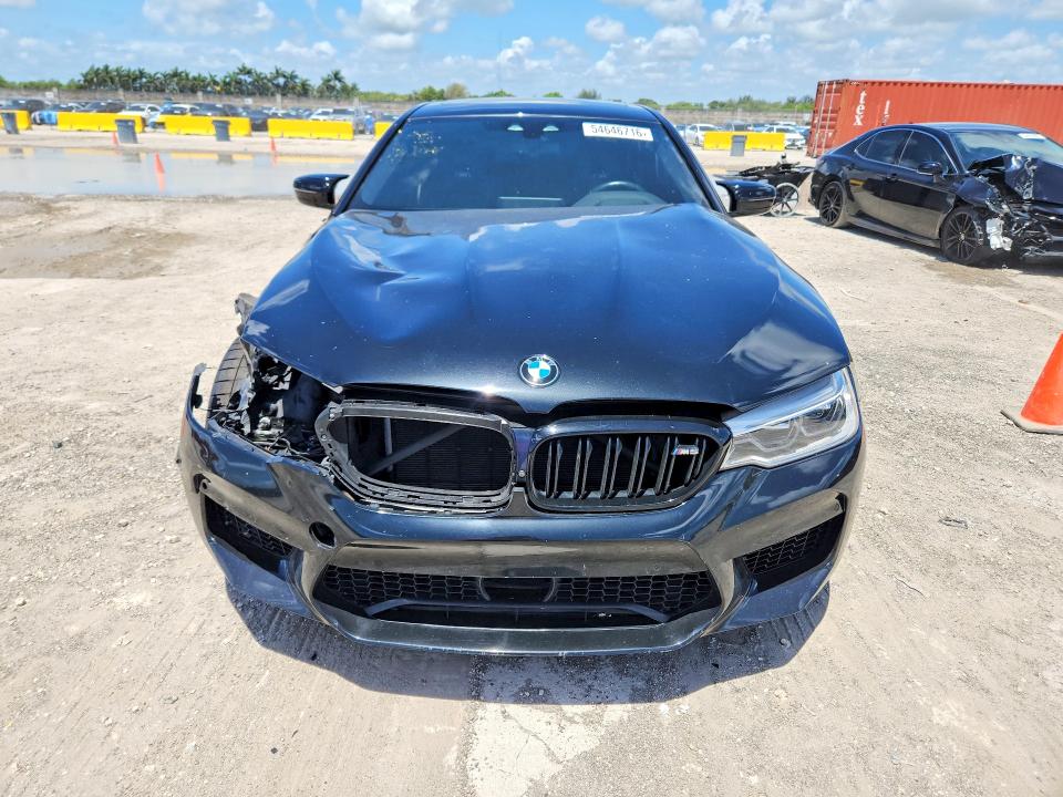 2019 BMW M5 VIN WBSJF0C5XKB448711 COPART salvage auction — FRONT END, Fl - Cert Of Title Slvg Rebuildable, sold $16,300 on 2026-07-08 (photo 5)