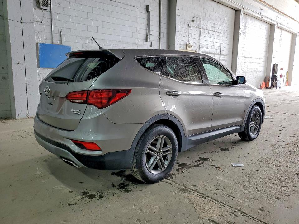 2018 Hyundai Santa fe VIN 5XYZTDLB6JG546476 COPART salvage auction — MINOR DENT/SCRATCHES, VA - CERTIFICATE OF TITLE, sold $5,500 on 2026-07-09 (photo 3)