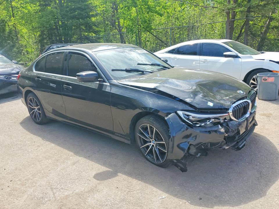 2020 BMW 3 series VIN WBA5R7C08LFH43328 COPART salvage auction — FRONT END, On - Permit No Brand - Unfit, sold $10,200 on 2026-08-18 (photo 4)