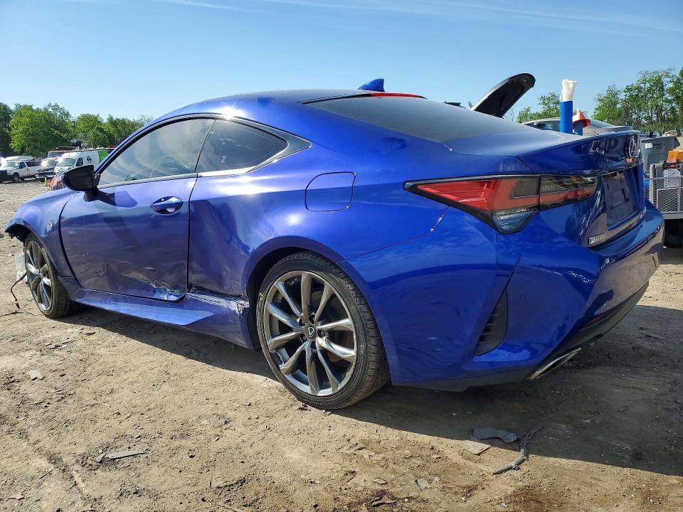 2019 Lexus VIN JTHSZ5BC6K5009907 COPART salvage auction — FRONT END, Md - Cert Of Salvage > 75% Damage, sold $5,700 on 2026-07-07 (photo 2)