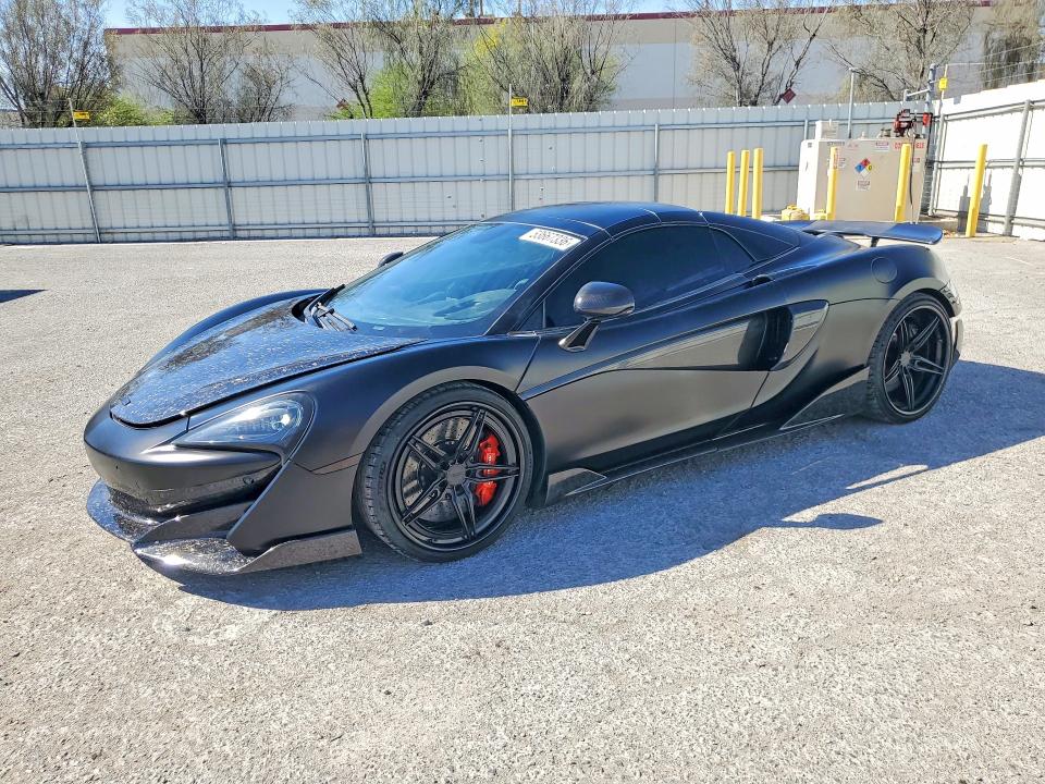 2020 Mclaren automotive 600lt VIN SBM13SAA4LW008027 — COPART salvage auction photo