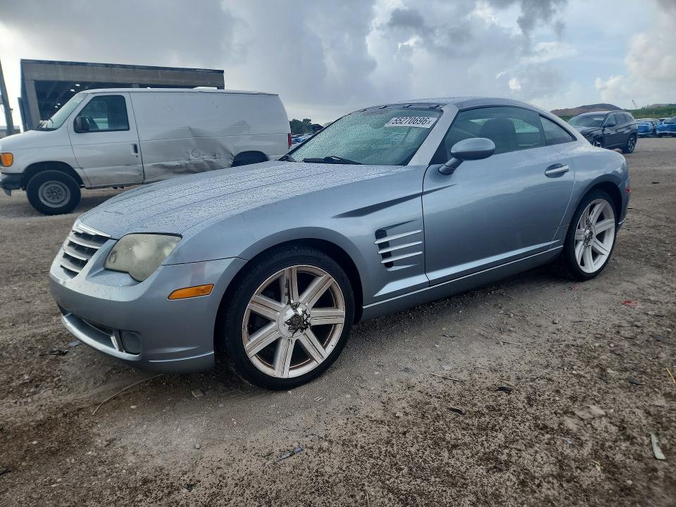 2004 Chrysler Crossfire VIN 1C3AN69L94X002823 COPART salvage auction — MINOR DENT/SCRATCHES, FL - CERTIFICATE OF TITLE (P), sold $1,250 on 2026-07-16 (photo 1)