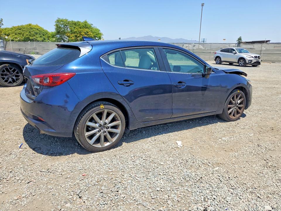 2018 Mazda VIN 3MZBN1M38JM273221 COPART salvage auction — FRONT END, Ca - Salvage Certificate, sold $150 on 2026-07-02 (photo 3)