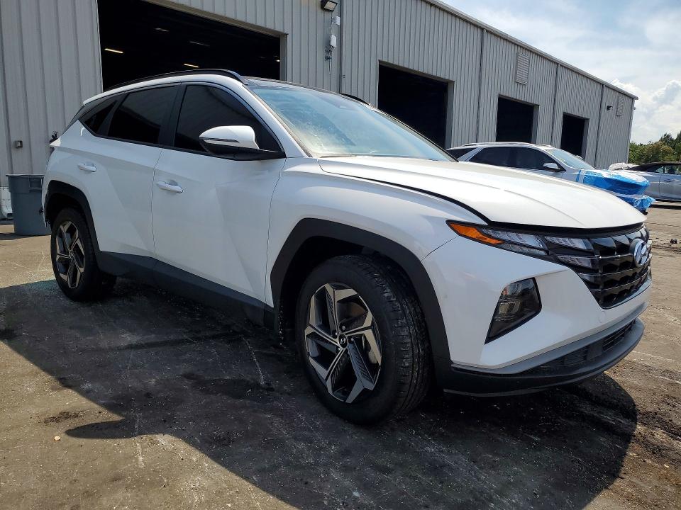 2022 Hyundai Tucson VIN KM8JFCA13NU075556 COPART salvage auction — REAR END, Fl - Certificate Of Destruction, sold $8,200 on 2026-07-13 (photo 4)