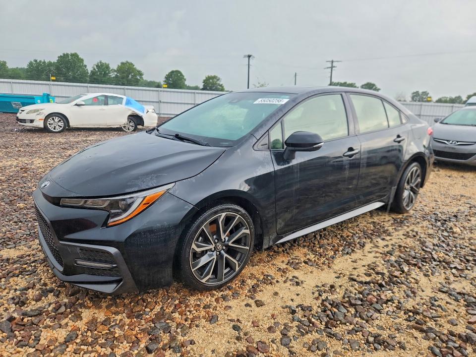 2020 Toyota Corolla VIN JTDT4RCE0LJ013696 COPART salvage auction — HAIL, Mo - Certificate Of Title, sold $5,200 on 2026-07-13 (photo 1)