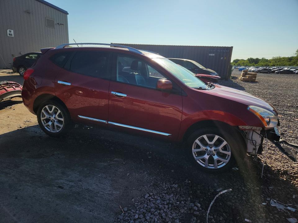 2012 Nissan Rogue VIN JN8AS5MVXCW390886 COPART salvage auction — FRONT END, Wi - Certificate Of Title, sold $350 on 2026-07-13 (photo 4)