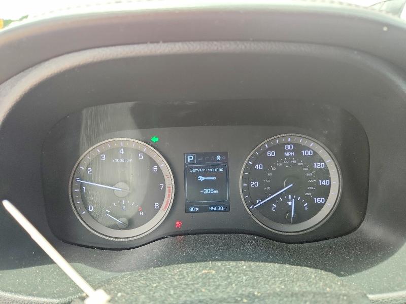 2017 Hyundai VIN KM8J33A42HU514138 COPART salvage auction — FRONT END, TN - SALVAGE CERTIFICATE, sold $175 on 2026-07-23 (photo 9)