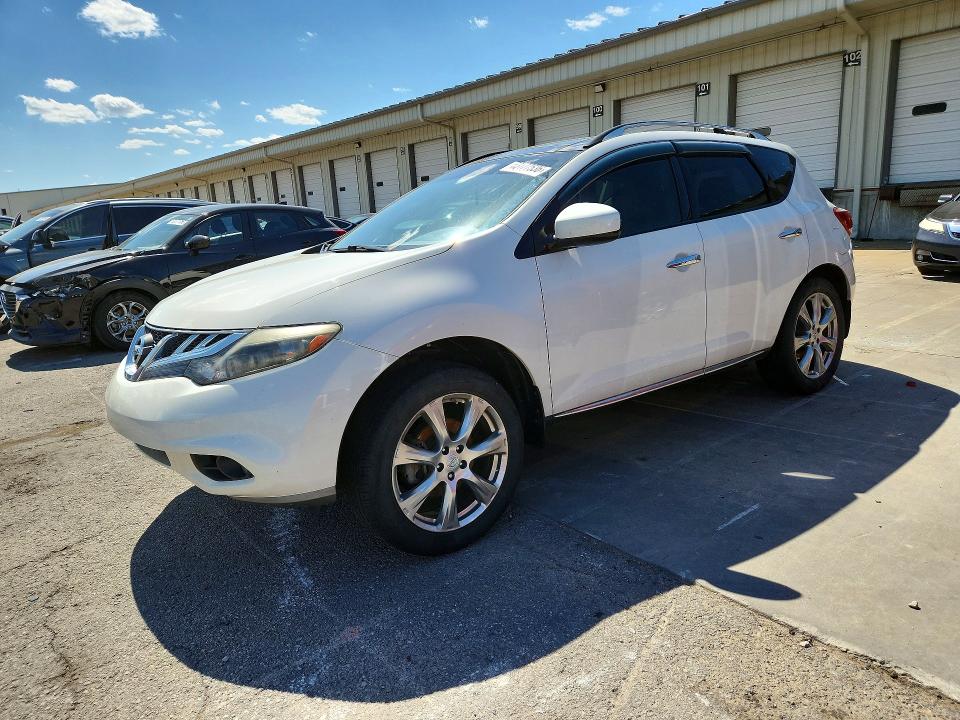 2014 Nissan Murano VIN JN8AZ1MW7EW512653 COPART salvage auction — SIDE, Ky - Cert Of Title-Salvage, sold $1,350 on 2026-07-27 (photo 1)