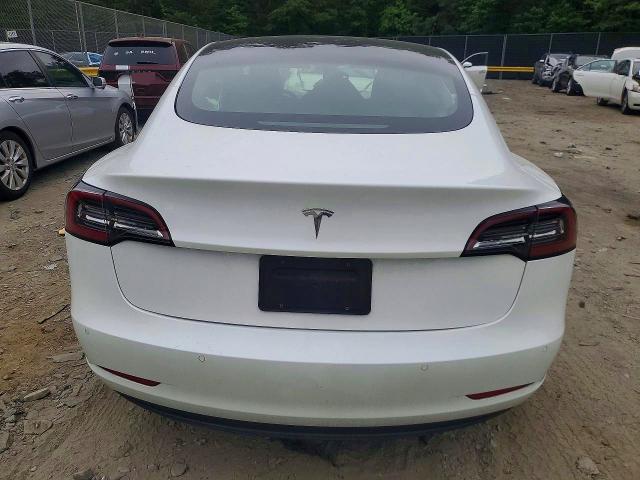 2021 Tesla Model 3 VIN 5YJ3E1EA9MF977828 COPART salvage auction — FRONT END, MD - CERT OF SALVAGE > 75% DAMAGE, sold $5,200 on 2026-07-24 (photo 6)