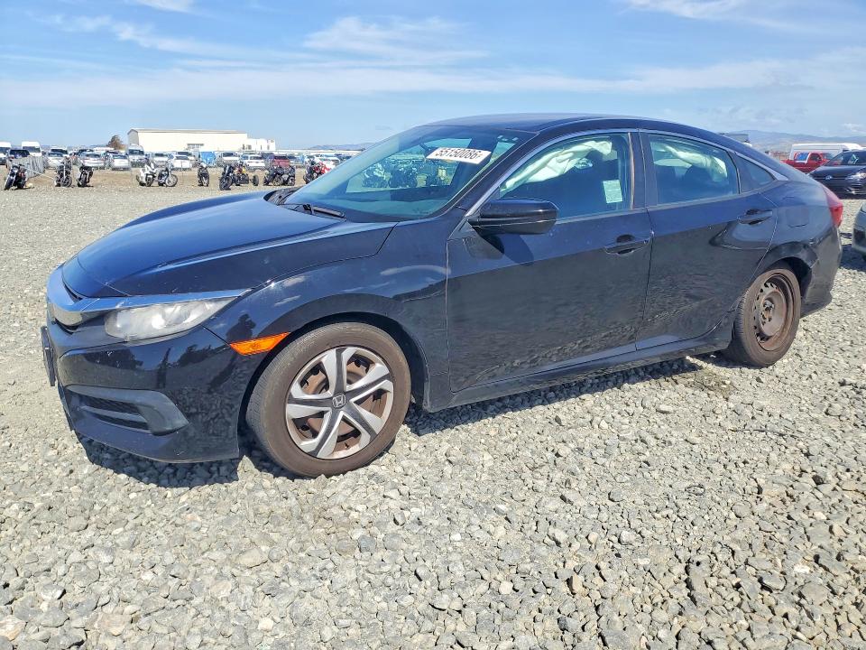 2017 Honda VIN 19XFC2F54HE203590 COPART salvage auction — FRONT END, Ca - Salvage Certificate, sold $2,550 on 2026-07-02 (photo 1)