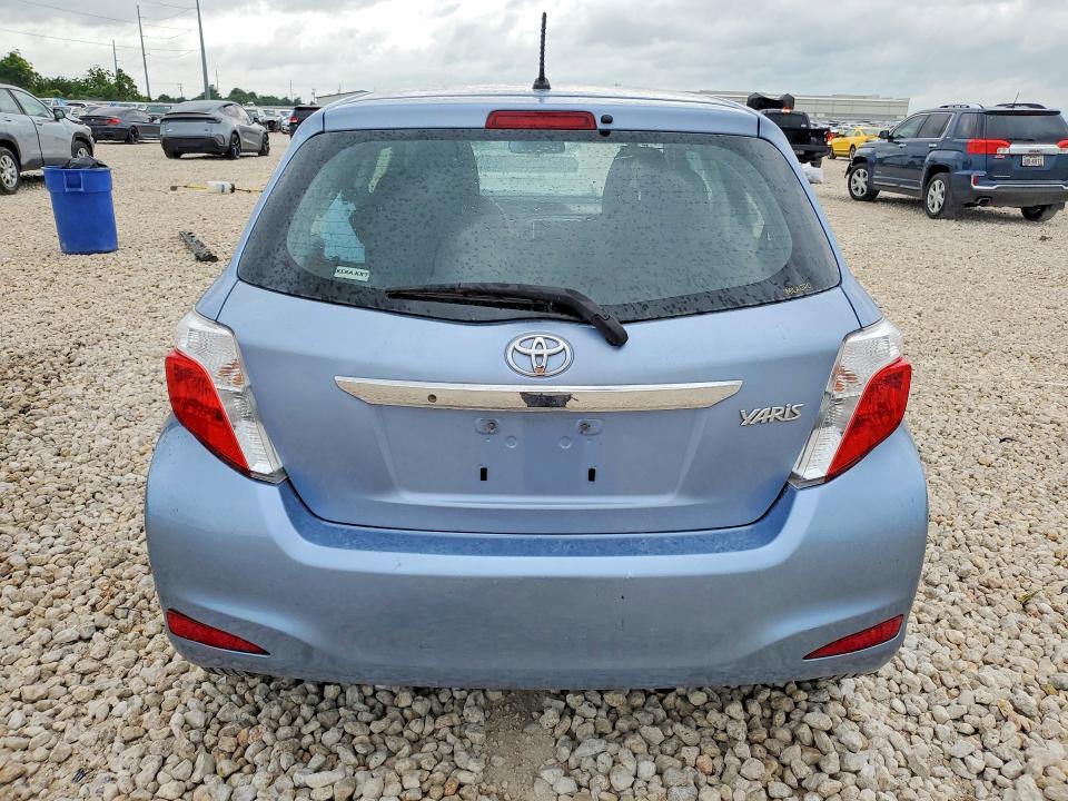 2014 Toyota Yaris VIN VNKKTUD39EA007534 COPART salvage auction — FRONT END, Tx - Salvage Vehicle Title, sold $1,400 on 2026-07-02 (photo 6)