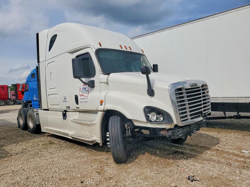 2017 Freightliner Cascadia 125 VIN 3AKJGLDR0HSHR0632 COPART salvage auction — FRONT END, TX - SALVAGE VEHICLE TITLE, sold $8,200 on 2026-07-23 (photo 1)