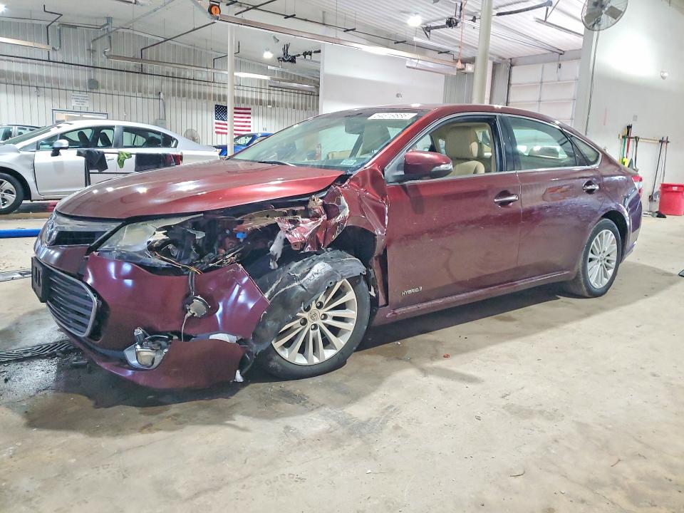 2014 Toyota Avalon VIN 4T1BD1EB2EU024924 COPART salvage auction — FRONT END, Nj - Cert Of Title-Salvage, sold $2,850 on 2026-07-09 (photo 1)