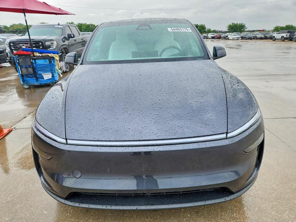 2026 Tesla Model y VIN 7SAYGDED8TA684593 COPART salvage auction — REAR END, TX - SALVAGE VEHICLE TITLE, sold $18,200 on 2026-07-30 (photo 5)