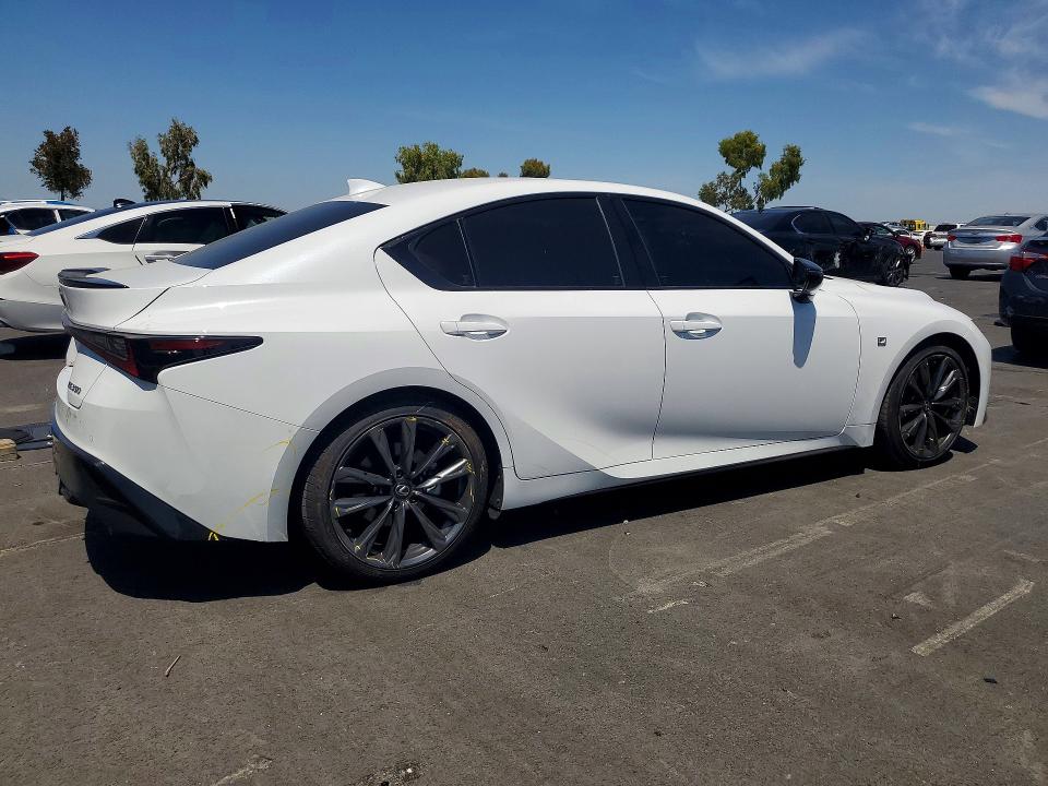 2025 Lexus Is VIN JTHGZ1B25S5090503 COPART salvage auction — VANDALISM, Ca - Salvage Certificate, sold $29,250 on 2026-07-13 (photo 3)