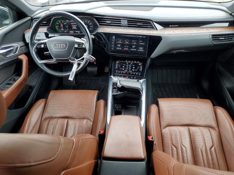 2019 Audi E-tron VIN WA1VAAGE0KB020535 COPART salvage auction — SIDE, Co - Public - Salvage Title, sold $8,800 on 2026-07-23 (photo 8)