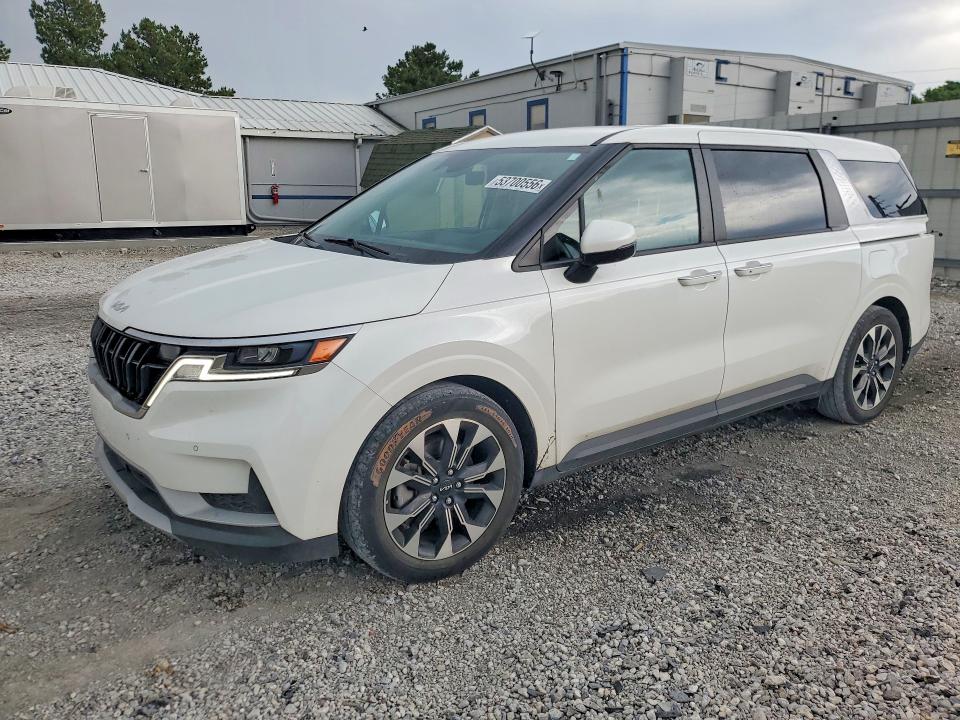 2024 Kia Carnival VIN KNDNC5H30R6450735 COPART salvage auction — REAR END, Ar - Cert Of Title-Salvage, sold $5,600 on 2026-07-27 (photo 1)