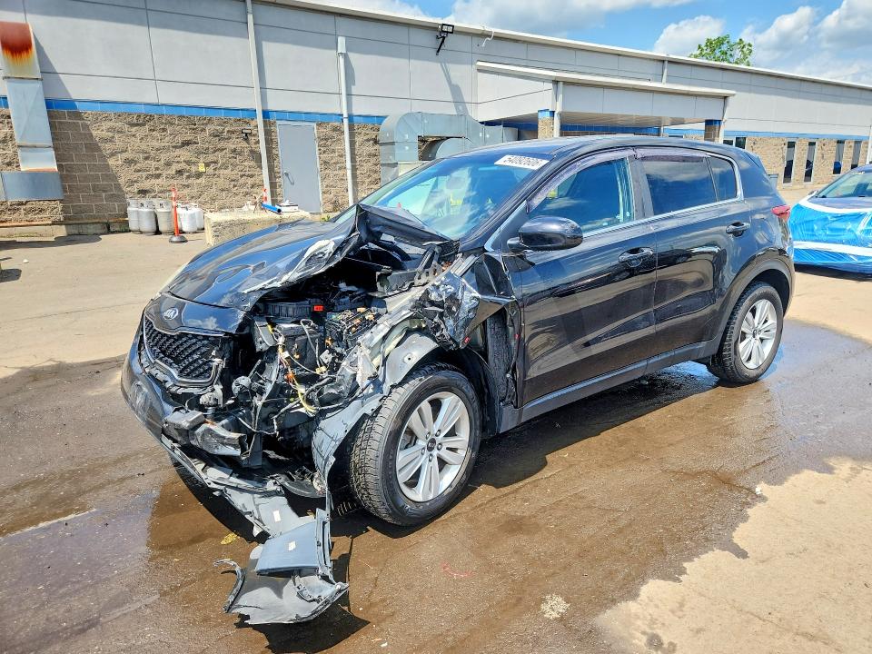 2018 Kia VIN KNDPMCAC8J7400099 COPART salvage auction — FRONT END, VA - CERT OF TITLE - SALVAGE, sold $1,600 on 2026-07-24 (photo 1)