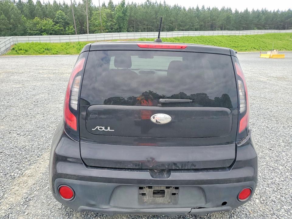 2018 Kia Soul VIN KNDJN2A28J7541176 COPART salvage auction — FRONT END, Nc - Salvage Certificate Of Title, sold $625 on 2026-07-02 (photo 6)