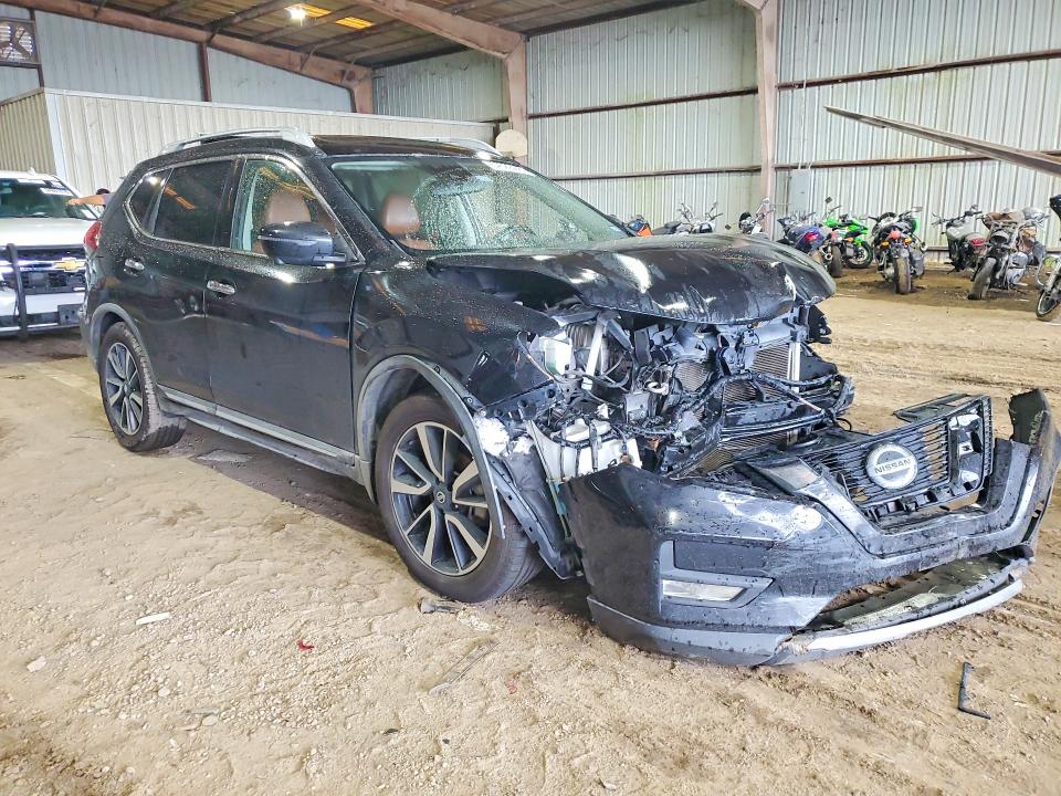 2018 Nissan Rogue VIN JN8AT2MT3JW487192 COPART salvage auction — FRONT END, Tx - Salvage Vehicle Title, sold $2,000 on 2026-07-20 (photo 4)