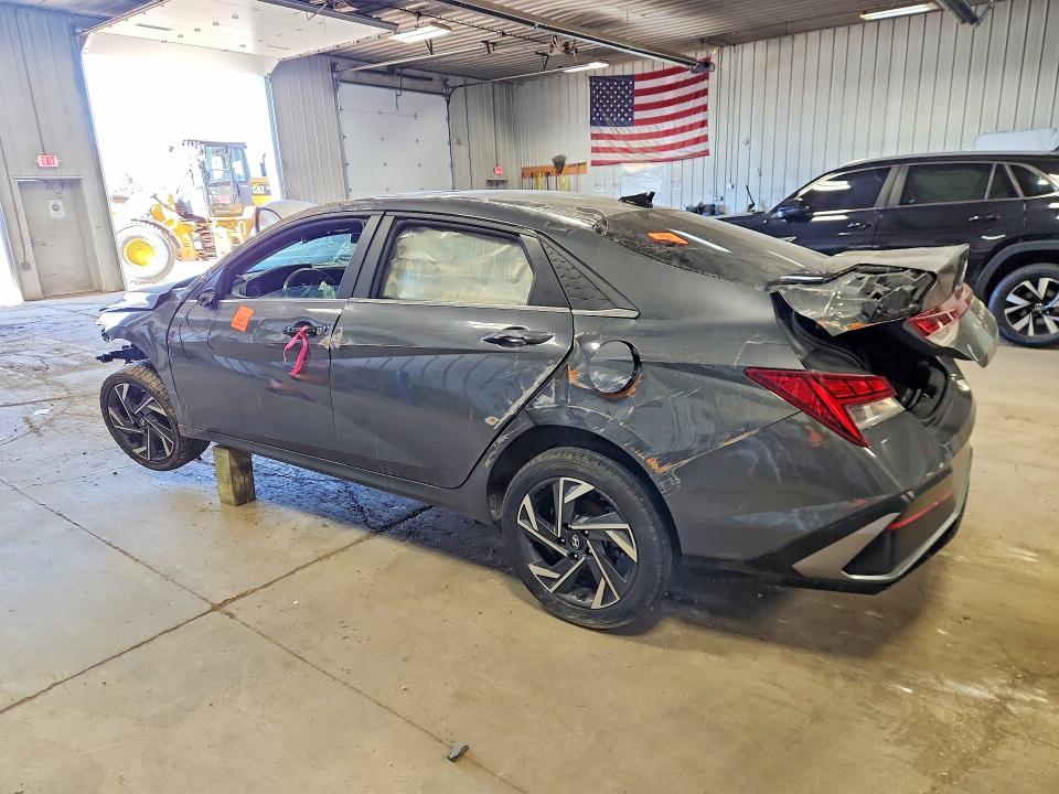 2024 Hyundai Elantra VIN KMHLS4DG6RU643587 COPART salvage auction — FRONT END, Wi - Cert Of Title-Salvage Vehicle, sold $1,300 on 2026-07-08 (photo 2)